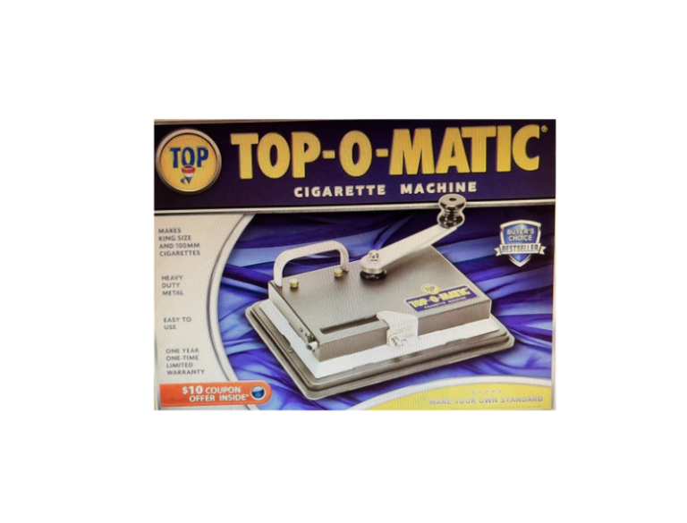 Top-O-Matic cigarette roller